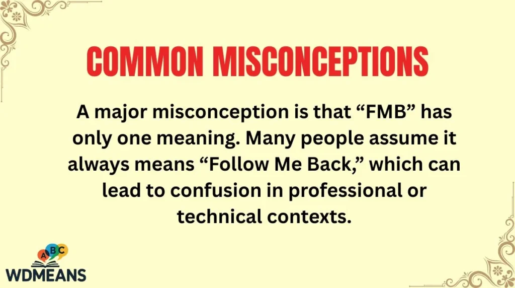 Common Misconceptions