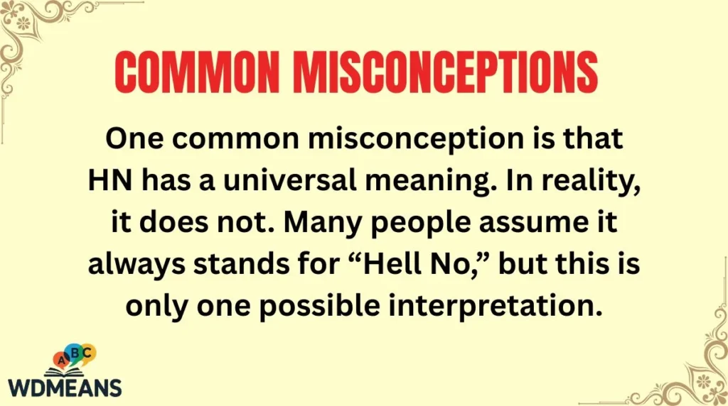 Common Misconceptions