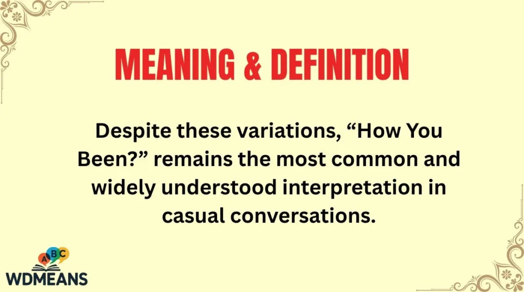 Meaning & Definition