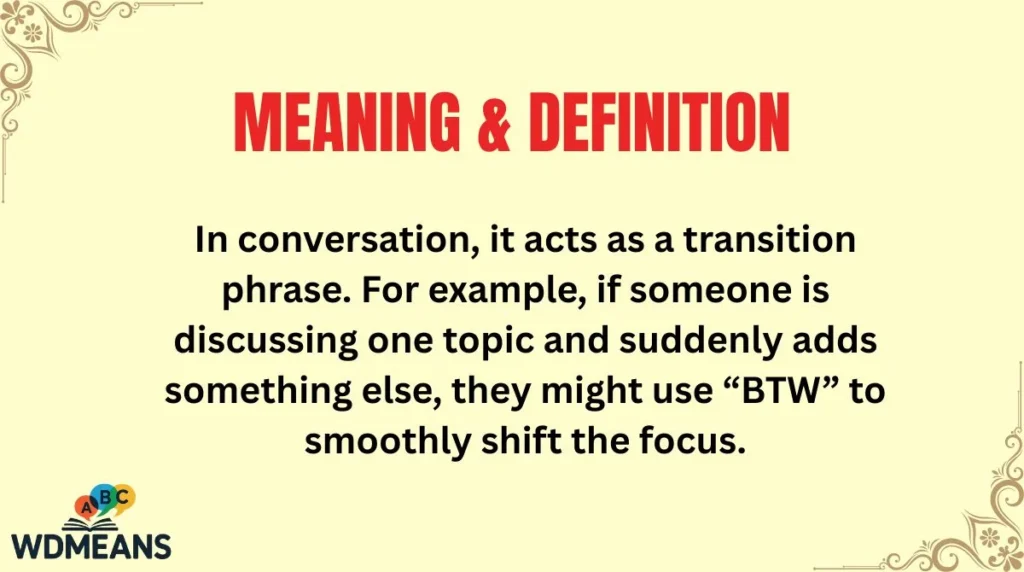 Meaning & Definition