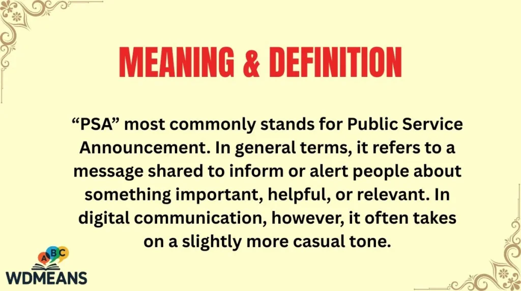Meaning & Definition