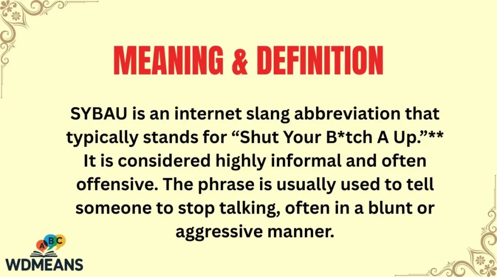 Meaning & Definition