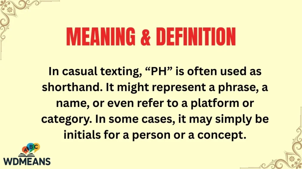 Meaning & Definition