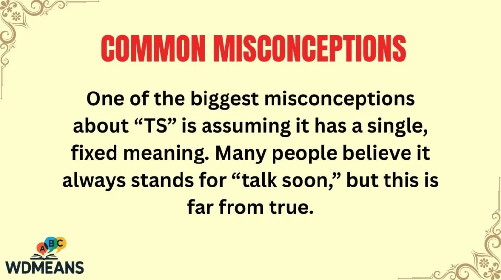 Common Misconceptions