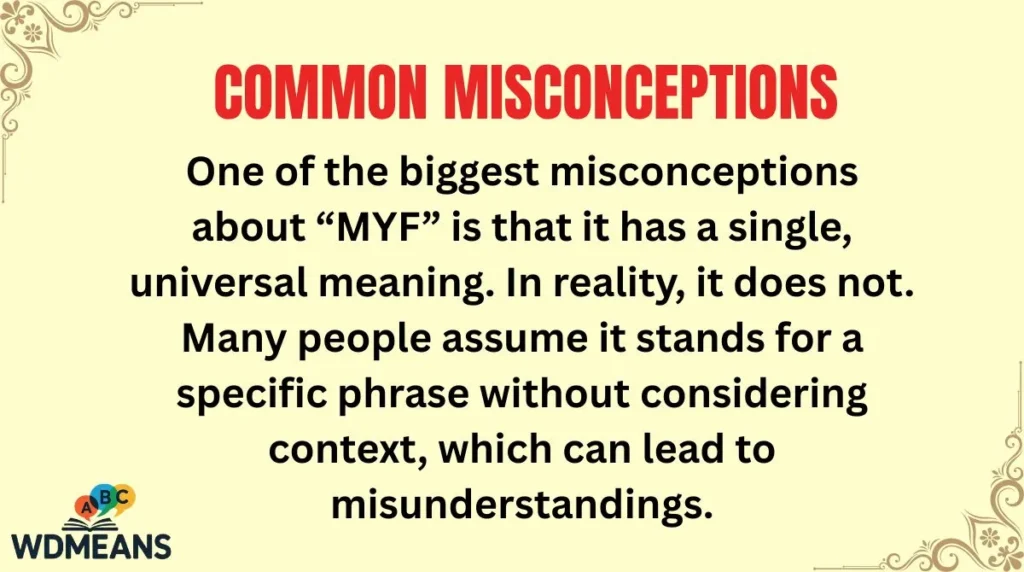 Common Misconceptions