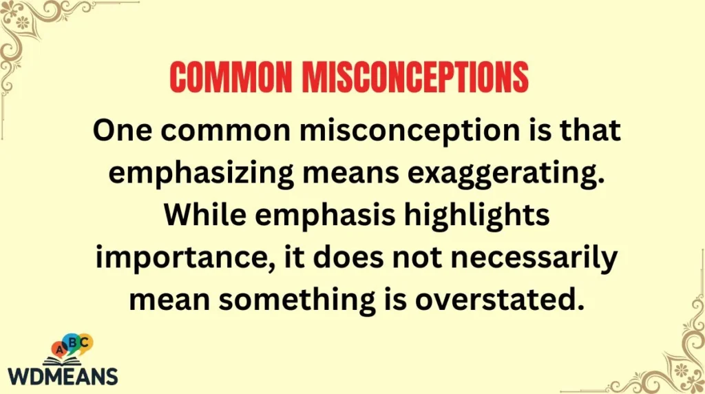 Common Misconceptions
