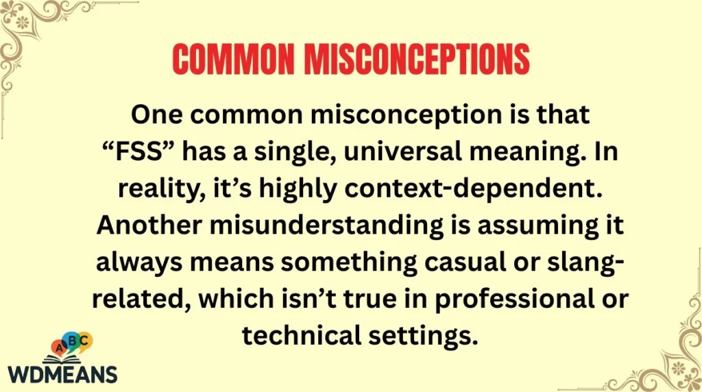 Common Misconceptions