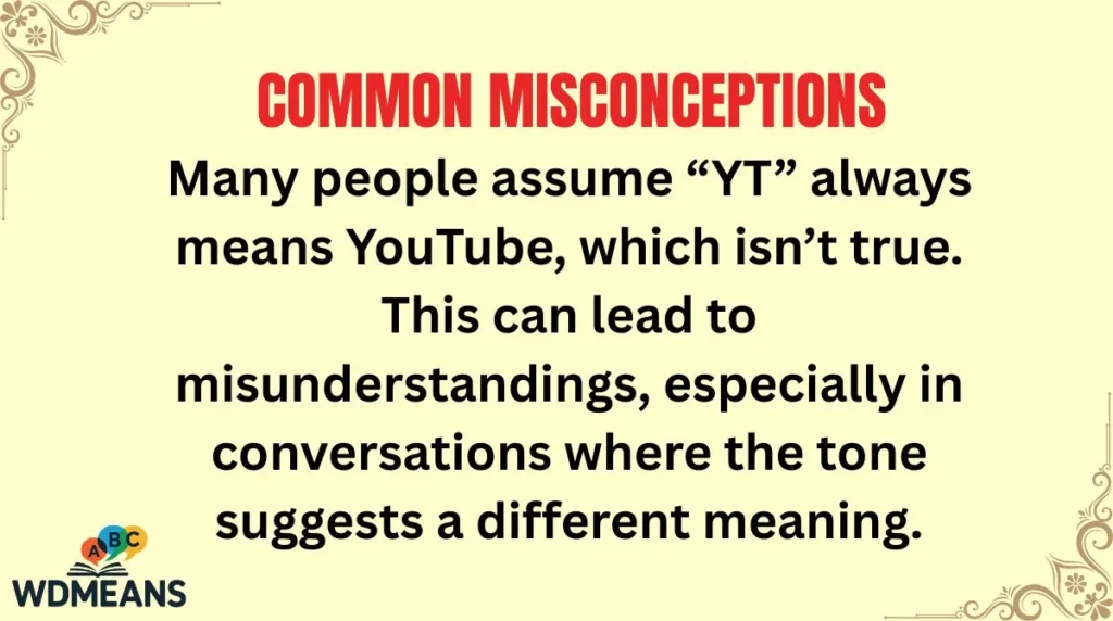 Common Misconceptions