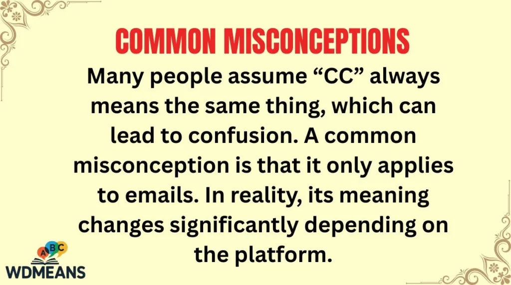 Common Misconceptions