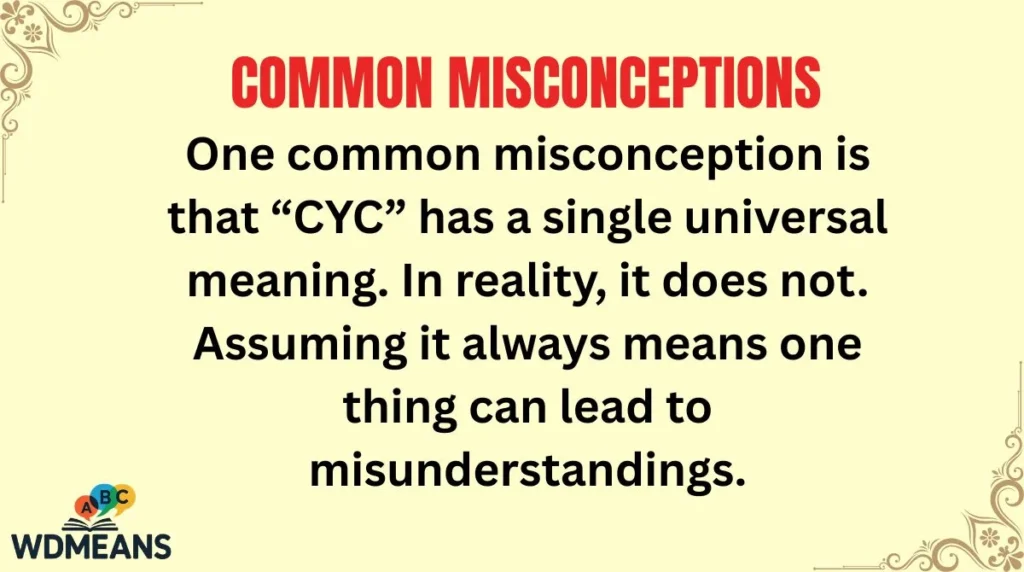 Common Misconceptions