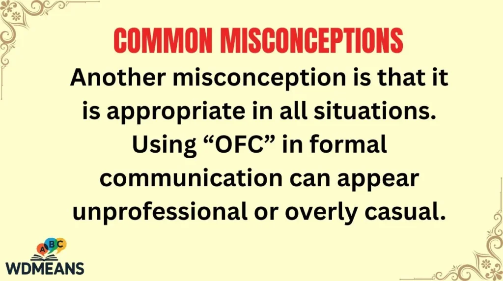 Common Misconceptions