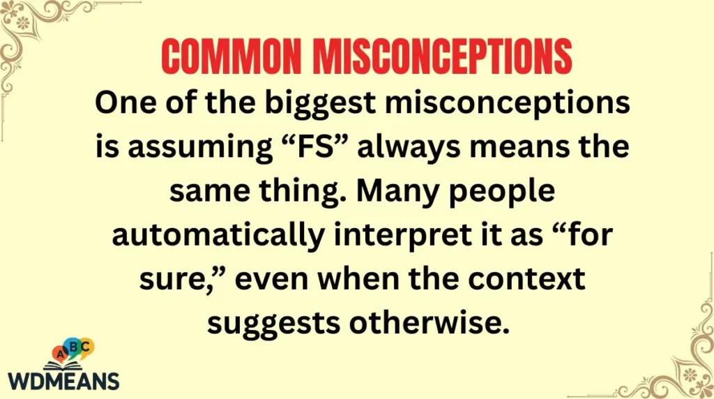 Common Misconceptions