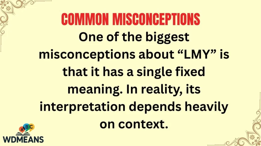 Common Misconceptions