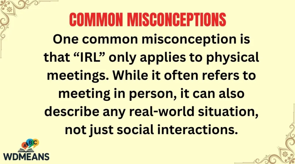 Common Misconceptions