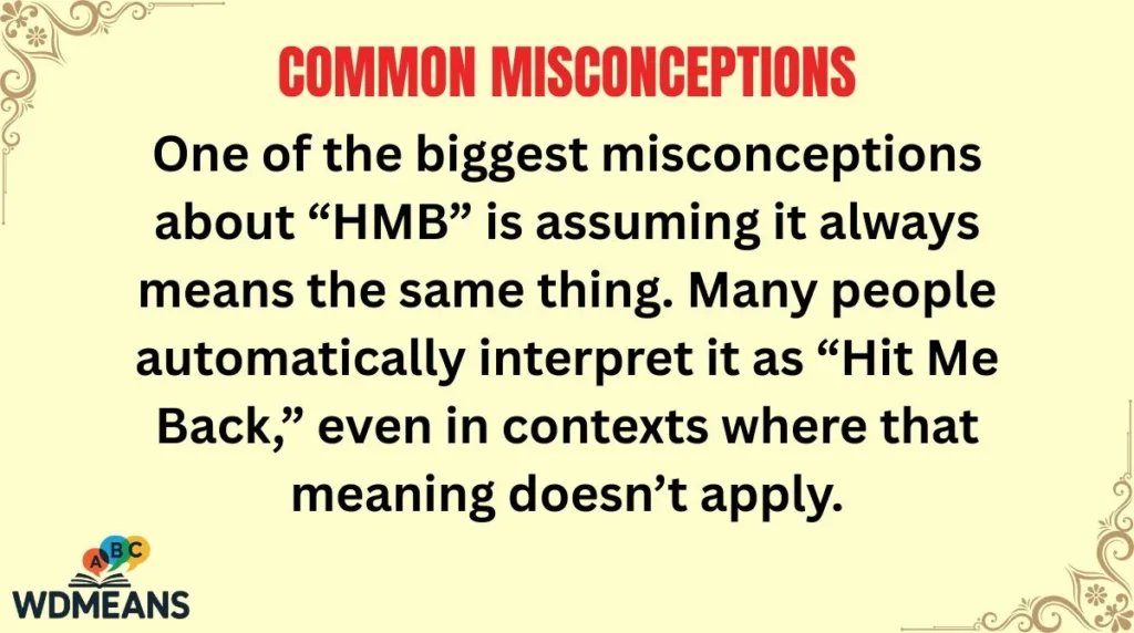 Common Misconceptions