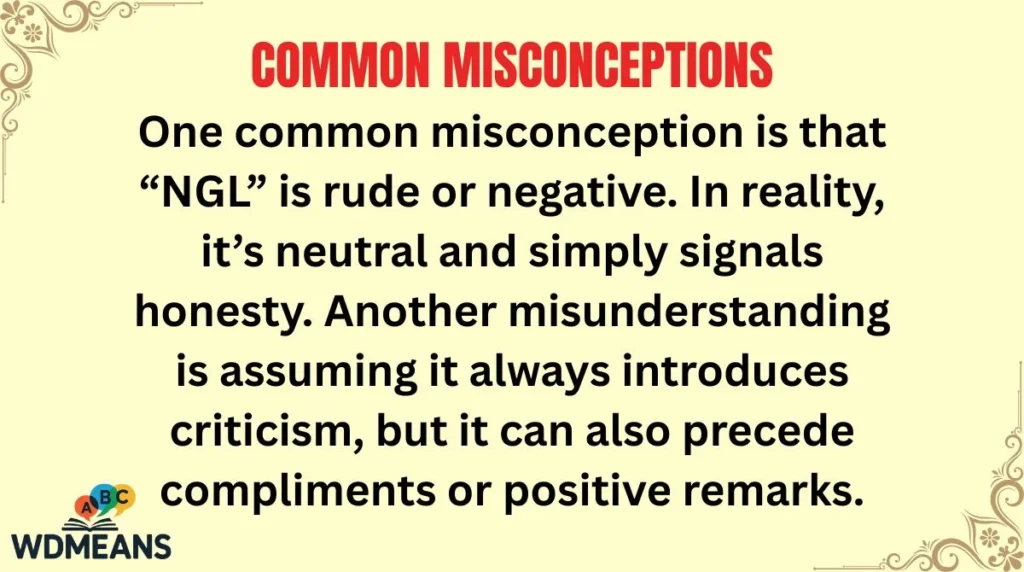 Common Misconceptions