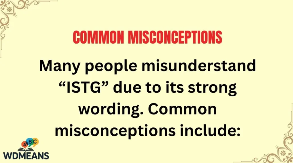 Common Misconceptions