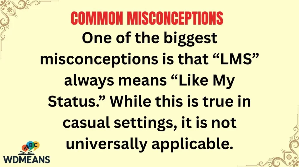 Common Misconceptions