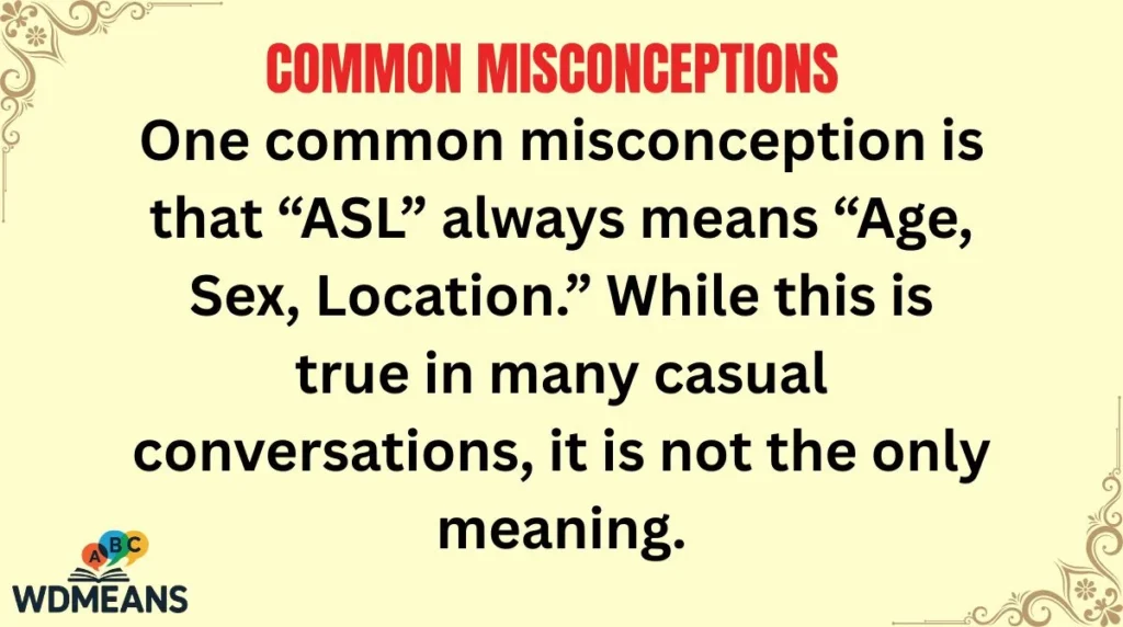 Common Misconceptions