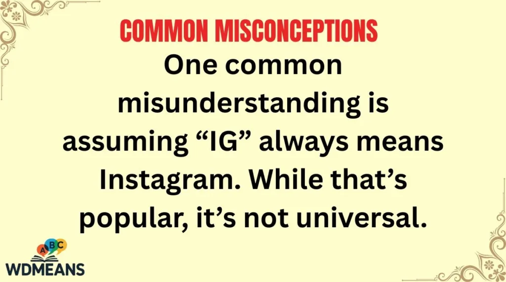 Common Misconceptions