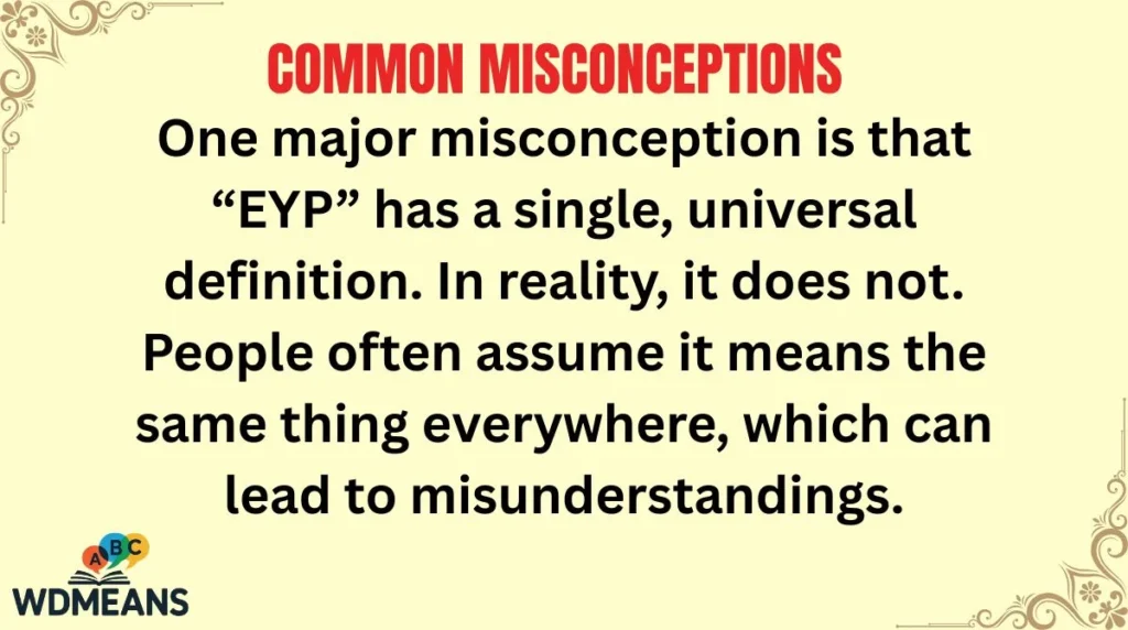 Common Misconceptions