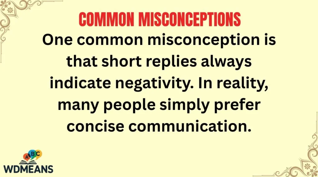 Common Misconceptions