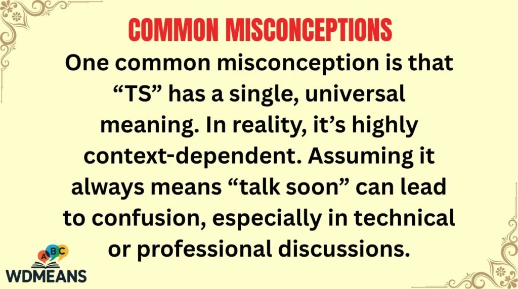 Common Misconceptions