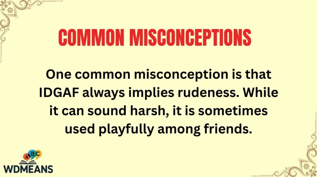 Common Misconceptions