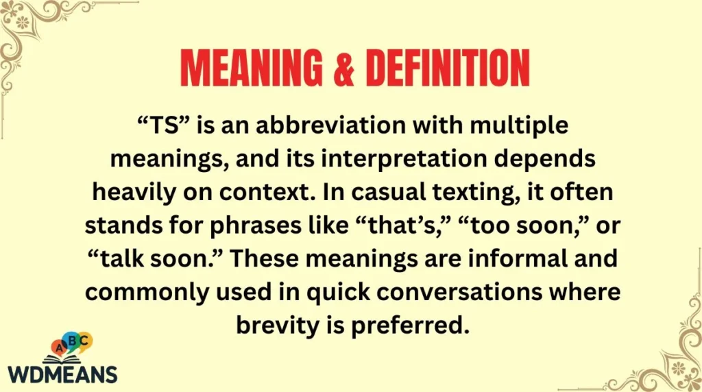 Meaning & Definition