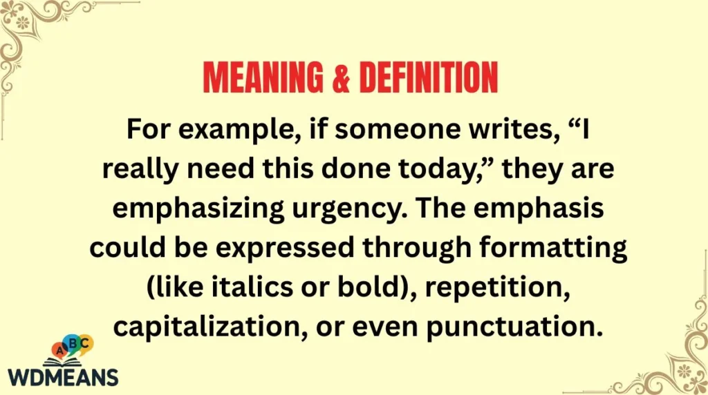 Meaning & Definition