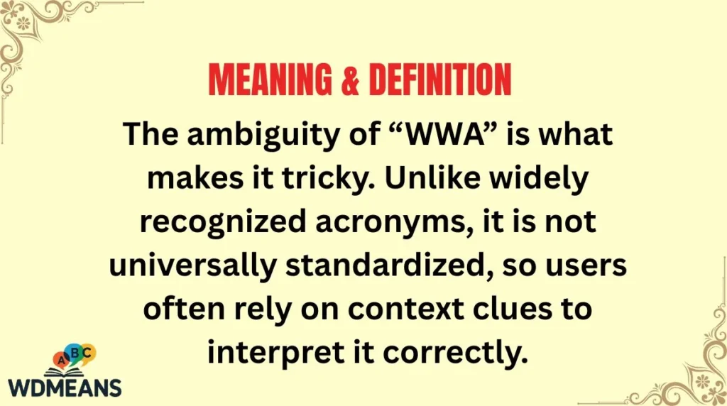 Meaning & Definition