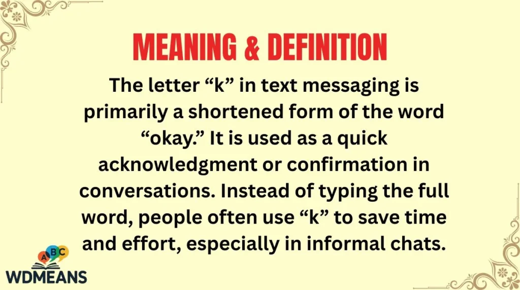 Meaning & Definition