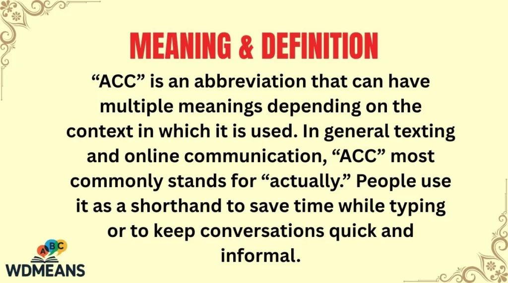 Meaning & Definition