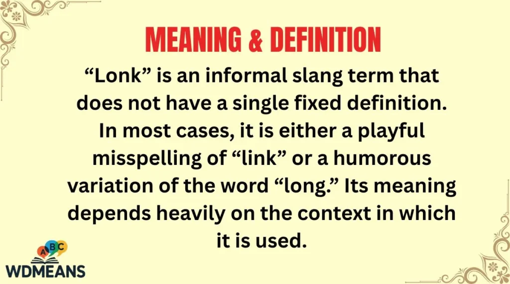 Meaning & Definition