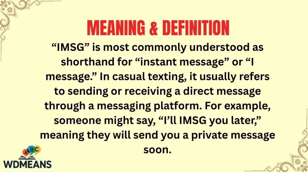 Meaning & Definition