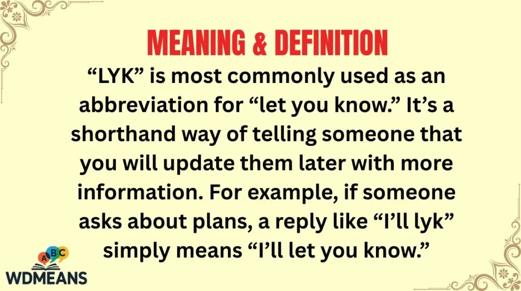 Meaning & Definition