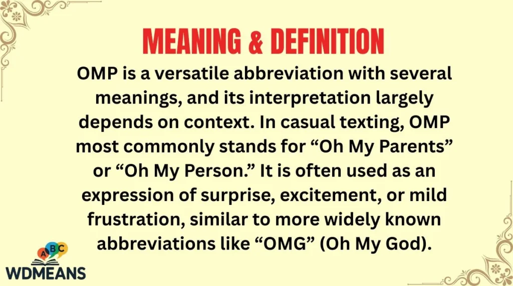 Meaning & Definition
