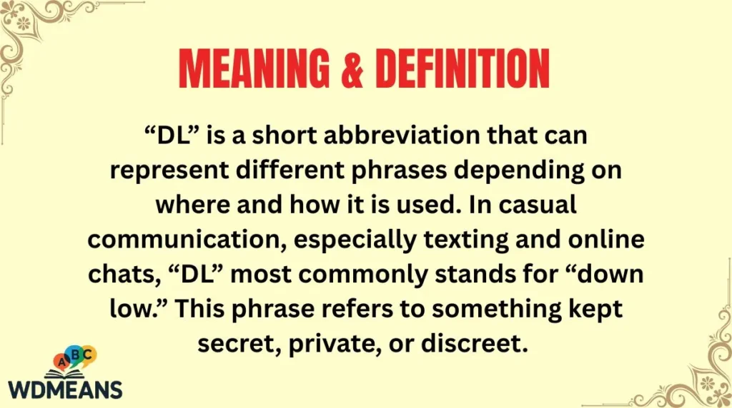 Meaning & Definition