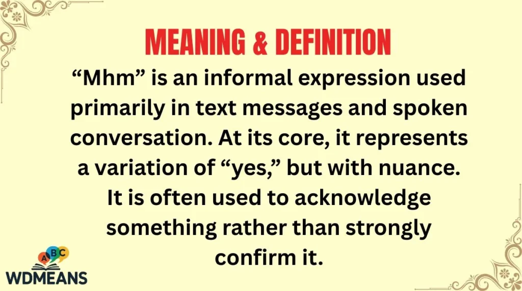 Meaning & Definition