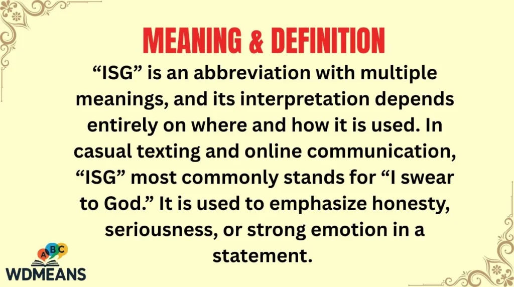 Meaning & Definition