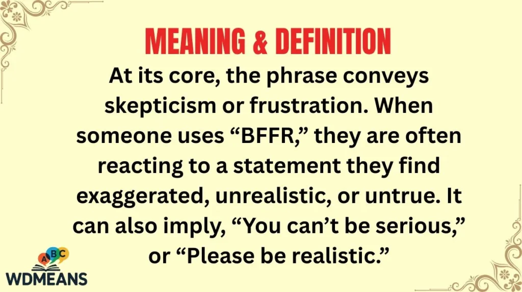 Meaning & Definition