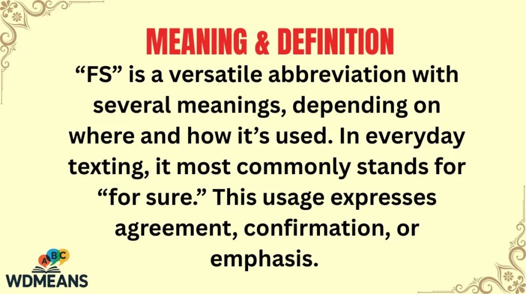Meaning & Definition