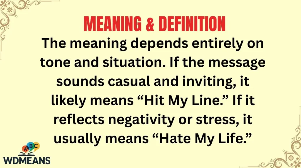 Meaning & Definition