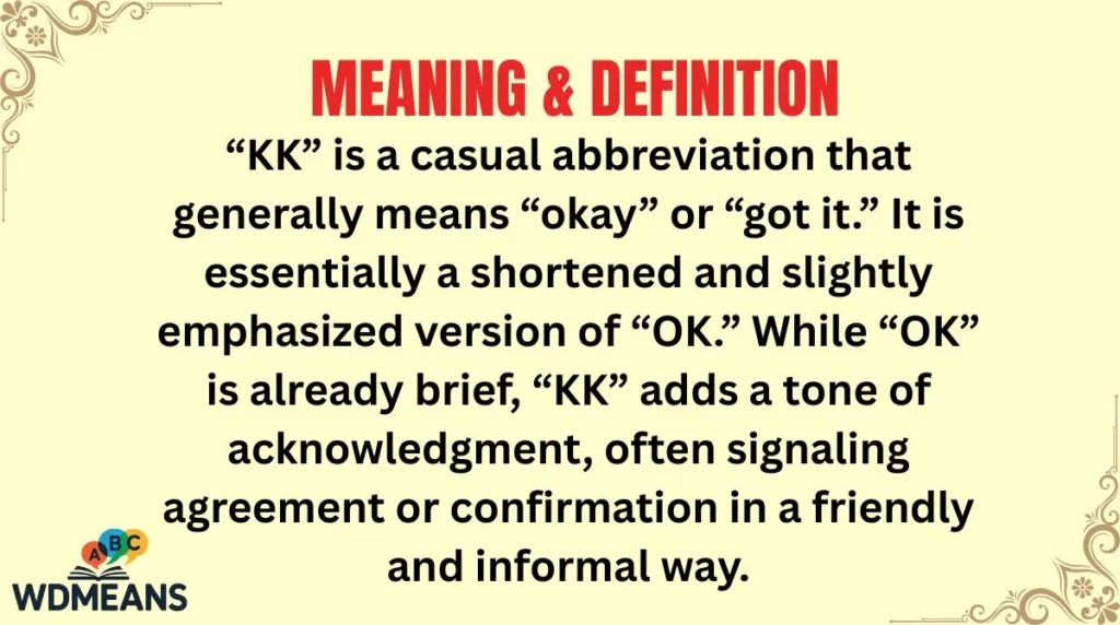 Meaning & Definition