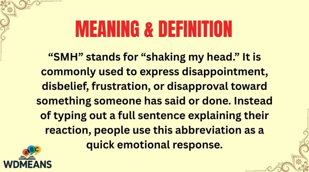 Meaning & Definition