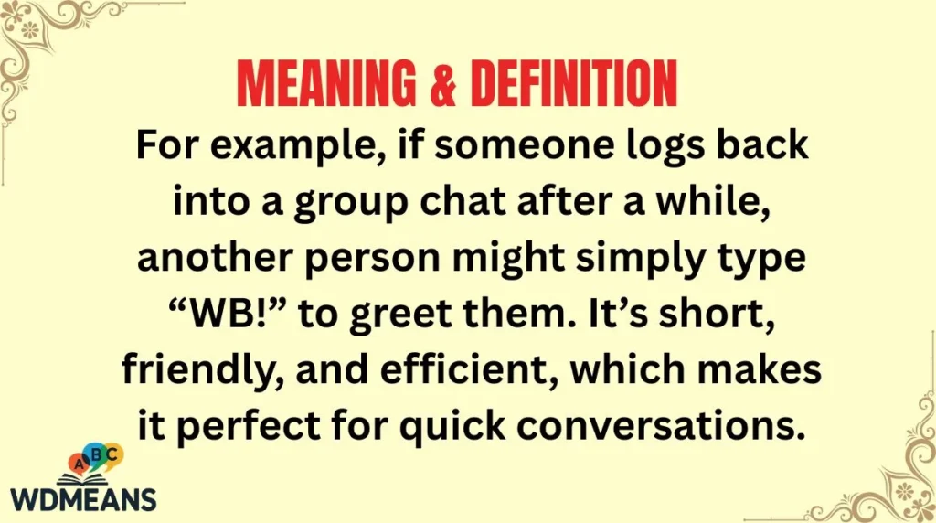Meaning & Definition