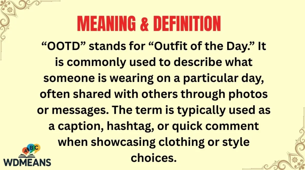 Meaning & Definition