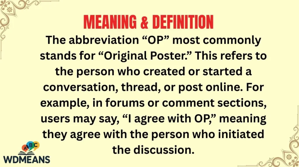 Meaning & Definition