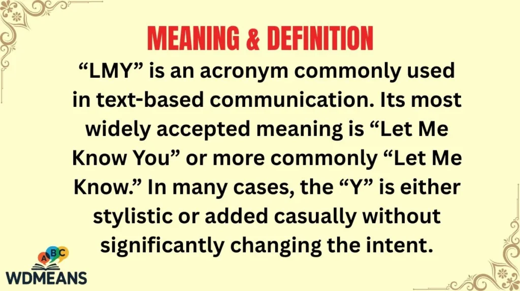 Meaning & Definition