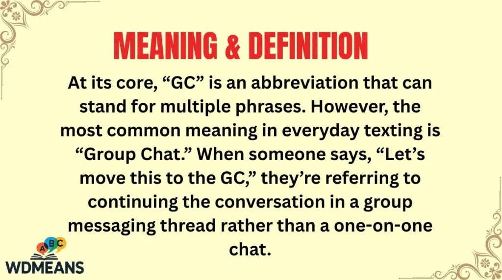Meaning & Definition
